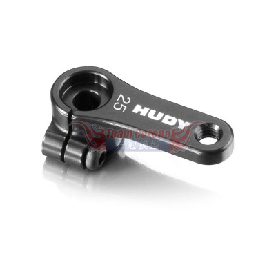 HUDY ALU CLAMP SERVO HORN - FUTABA, SAVÖX - OFFSET 1-HOLE M3 - 25T - 293403